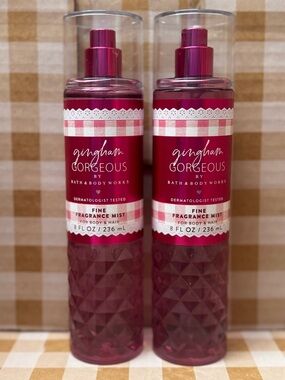 NEW B&BW (2) Gingham Gorgeous Fragrance for body and hair